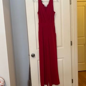 New without tags red jumpsuit